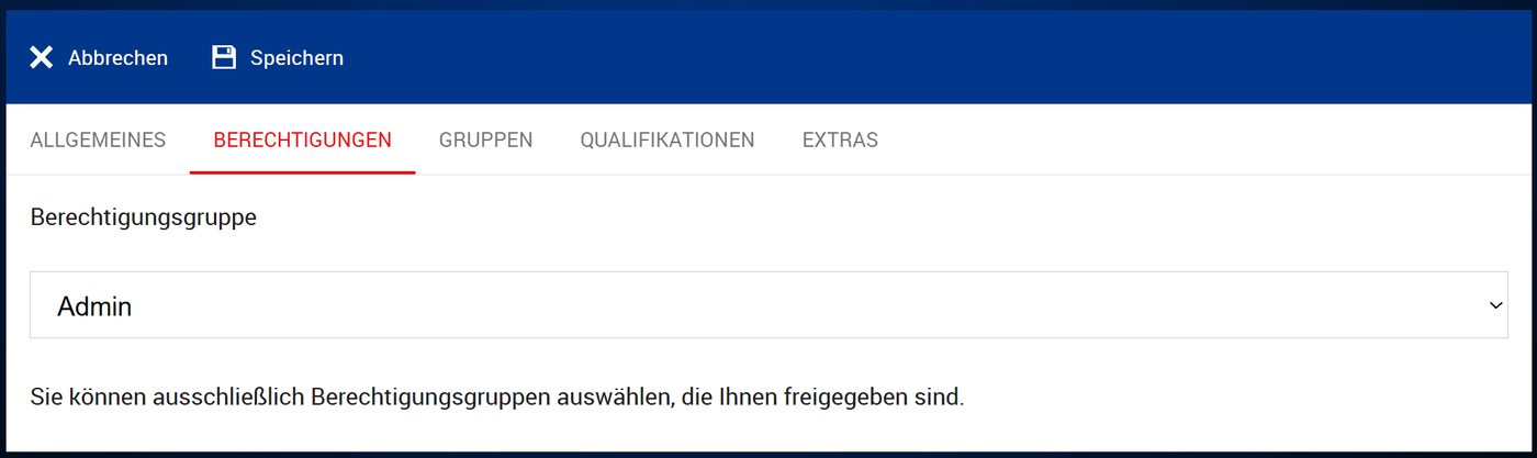 Verwaltungsrechte - Beispiel 4