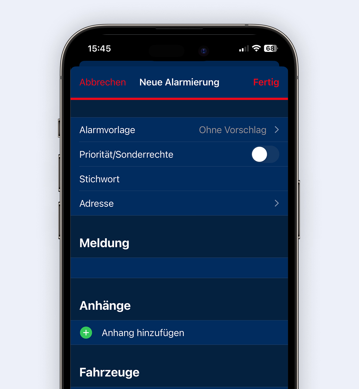 DIEVRA Example Phone Mockup